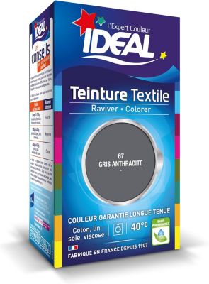 IDEAL - Teinture Liquide Mini Anthracite - 40 ml + Fixateur