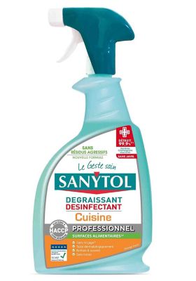 Dégraissant désinfectant cuisine agrumes Sanytol 0,75L