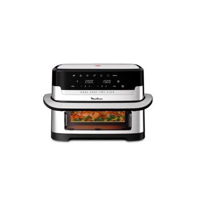 Moulinex Friteuse sans huile Easy Fry Dual Flex EZ922DF0 Gris - vue 6