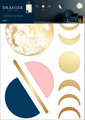 Sticker Finition Gold Lune 49x69 cm