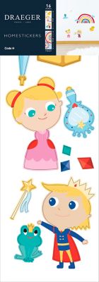 Sticker Enfant Princesse L.69 x l.24 cm