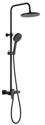 Colonne de douche mécanique noire  Edouard Rousseau Buto