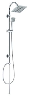 Colonne de douche sans robinetterie chrome  Edouard Rousseau Soto