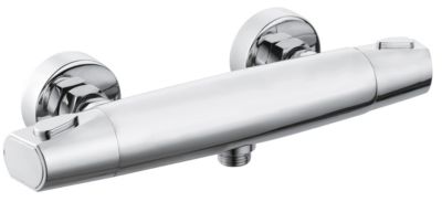 Mitigeur de douche thermostatique chromé Edouard Rousseau Nanka