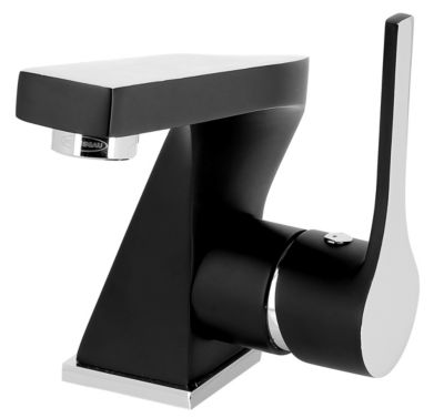 Mitigeur de lavabo noir Edouard Rousseau Sonate