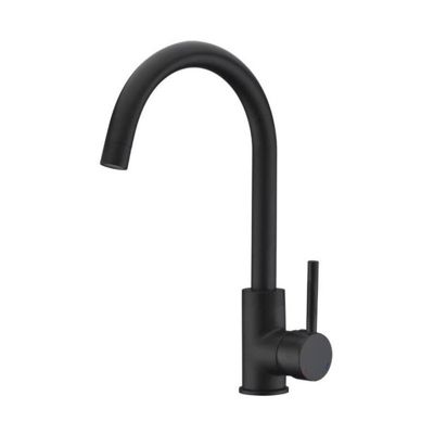 Rousseau Robinet mitigeur de cuisine Koben - Sans douchette Noir - vue 2