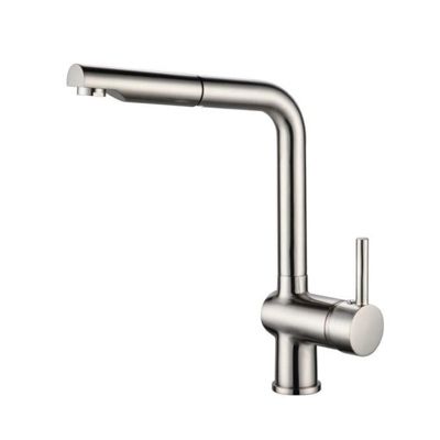 Rousseau Robinet mitigeur de cuisine Matsouko - Avec douchette - Gris inox - vue 2