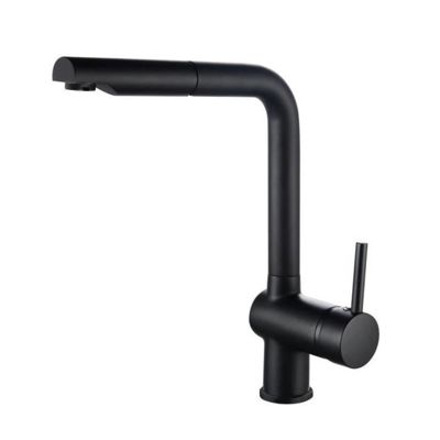 Rousseau Robinet mitigeur de cuisine Matsouko - Avec douchette Noir - vue 2