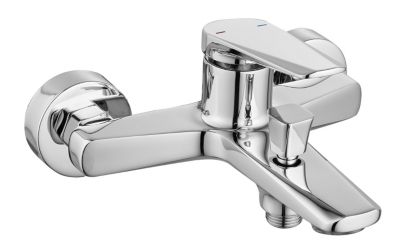 Mitigeur bain douche mécanique chrome  Edouard Rousseau Gloss