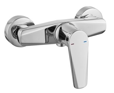 Mitigeur de douche mécanique chrome  Edouard Rousseau Gloss