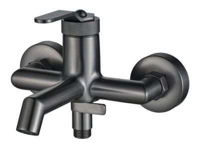 Mitigeur bain douche mécanique graphite mat  Edouard Rousseau Molty