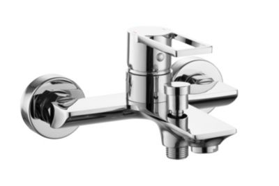 Mitigeur bain douche mécanique chrome  Edouard Rousseau Styl