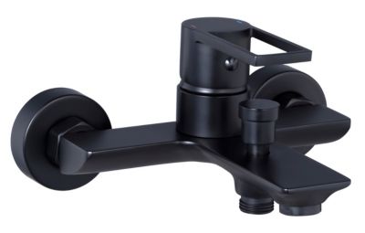 Mitigeur bain douche mécanique noir  Edouard Rousseau Styl