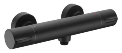 Mitigeur de douche thermostatique noir  Edouard Rousseau Kilya