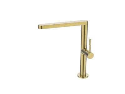 Mitigeur haut Kedral Edouard Rousseau en métal effet doré - Edouard Rousseau