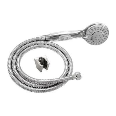 Pommeau de douche ROUSSEAU Combiné Flexible 3JETS STOP' O chromé - vue 2