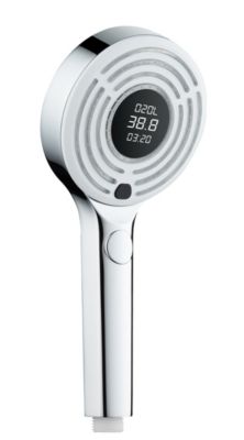 Douchette 3 jets chrome  Edouard Rousseau Ekogest Tempo