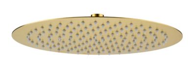 Tête de douche ronde ?30 cm  blanc  Edouard Rousseau