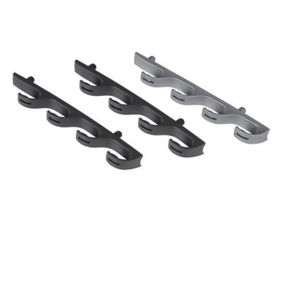 2 crémaillères 4 positions Lafuma gris métal