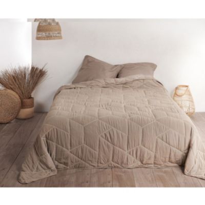 Jeté de lit Calisson (230x250 cm - Ecru)
