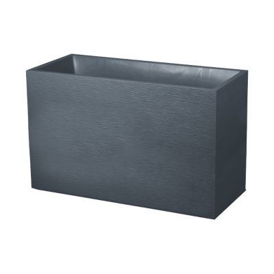 Muret polypropylène Eda Graphit anthracite 40 x 100 x h.60 cm