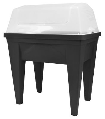 Bac de culture Eda Max anthracite + serre