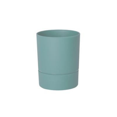 Pot rond Aquaduo vert eucalyptus ø12,5 cm