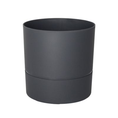 Pot rond Aquaduo anthracite ø20 cm
