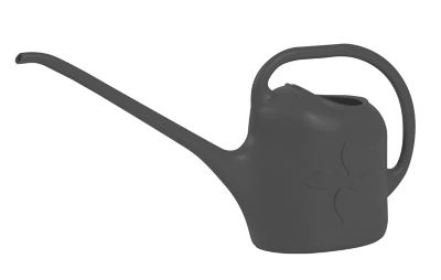 Arrosoir EDA Plastiques en plastique coloris anthracite contenance 2 litres