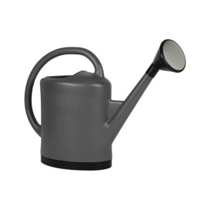 EDA Arrosoir en polyéthylène anthracite, 13 l, Dim. 57 x 19 x 44 cm