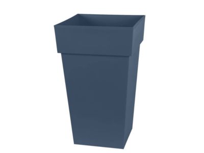Pot de fleur haut Carré EDA Toscane 39 cm 62 IntérieurExtérieur 39 x 39 x H. 65 cm Jean - vue 2