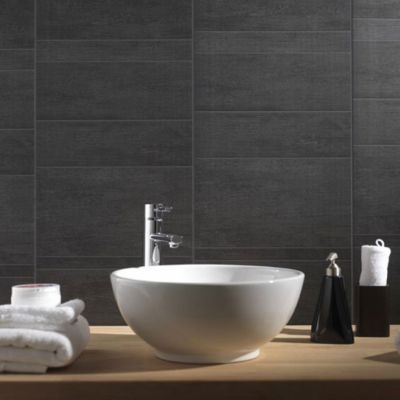 Lambris PVC Element M Anthracite (vendu à la botte)