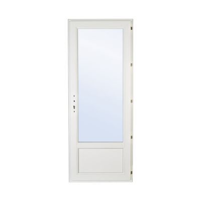 Porte Fenetre Pvc 1 Vantail Tirant Droit Grosfillex Blanc 80 X H 215 Cm Uw 1 3 Castorama