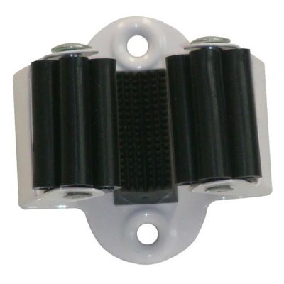 Porte balais pour manches Ø 18 à 32 mm GPI blanc