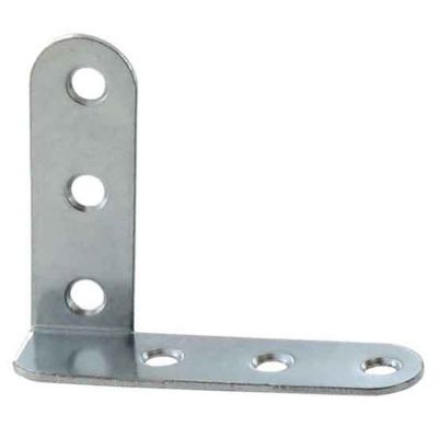 Equerre de chassis coudée droite Diall acier zingué 60 mm