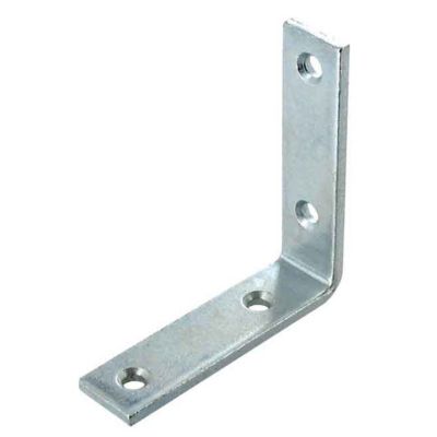 Equerre de renfort acier zingué 70 mm Vynex
