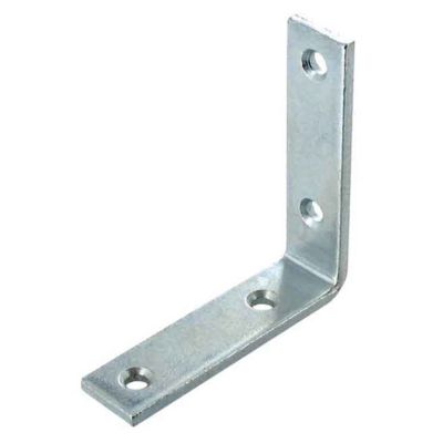 Equerre de renfort acier zingué 190 mm Vynex