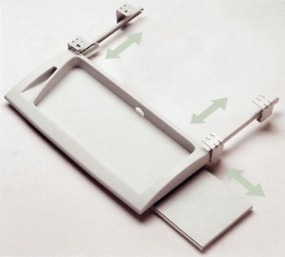 Support coulissant pour clavier Diall