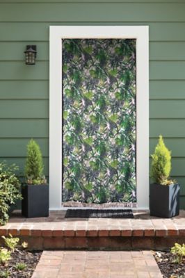 Moustiquaire de porte en coton imprimé jungle 140 x 225 cm