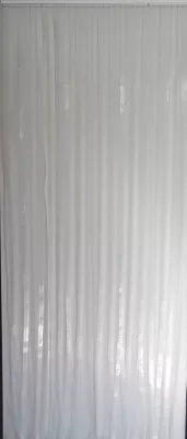 Rideau occultant polyester de porte cristal 90 x 220 cm
