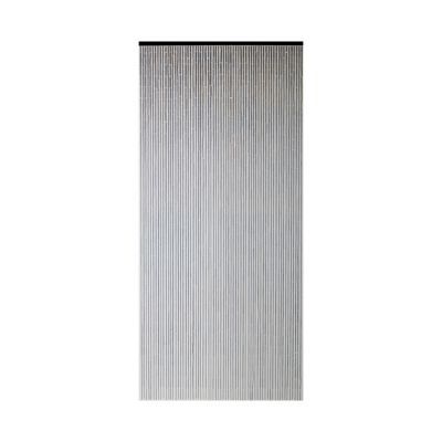 Rideau de porte bambou taupe 90 x 200 cm