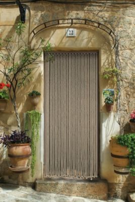 Rideau de porte cordage écru l.90 x H.200 cm