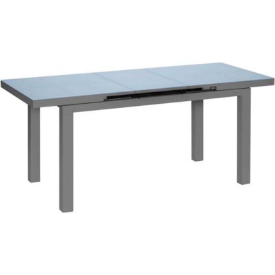 JARDILINE Table à manger Ibiza Aluminium