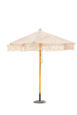 MAUI Parasol en macramé