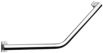 Barre d'appui coudée en aluminium anodisé brillant anodisé Godonnier 62,3 cm 135'