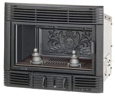 Insert à bois en fonte Supra Turbo 634 6kW