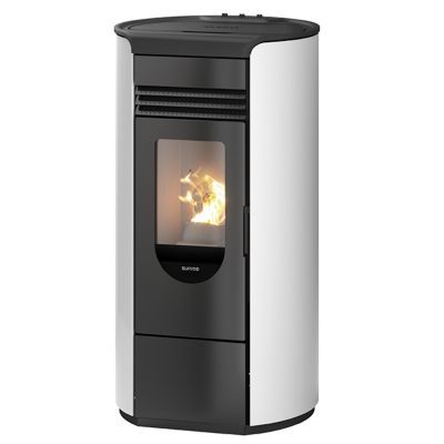 Poêle à  granulés Supra Anaïs Blanc 7 Kw