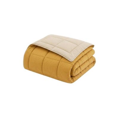 Couette réversible TOISON D'OR CALGARY 400 g/m² 220 x 240 cm microfibre