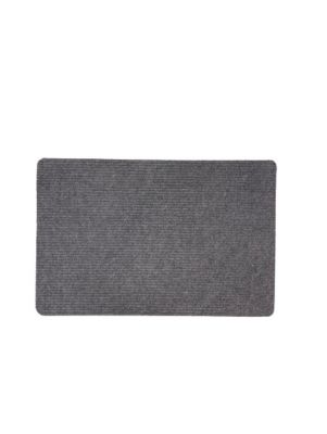 Tapis d'entrée polypropylène classique gris L.60 x l.40 x ep.1,5 cm