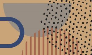 Tapis Coco poésie beige L.75 x l.45cm